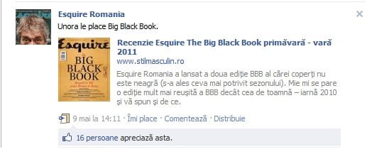 Recomandarea Esquire Romania