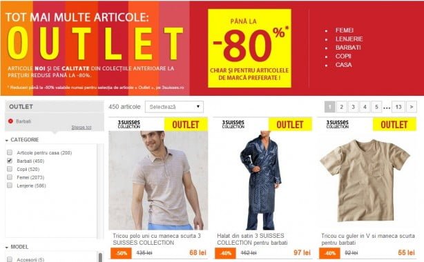 Recomandările săptămânii de pe magazinele online 5 Outlet