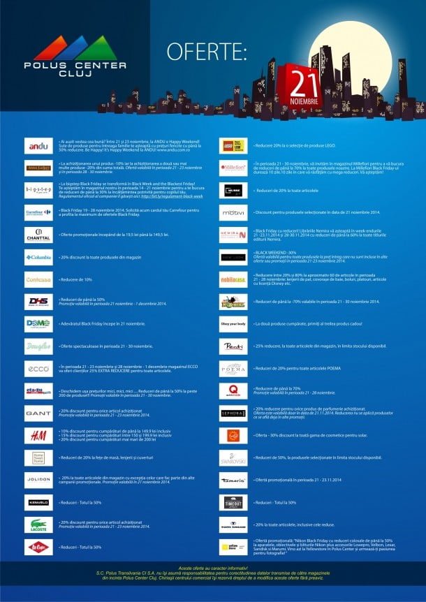 La Polus Black Friday vine de două ori 1 Oferte Black Friday 21 Noiembrie