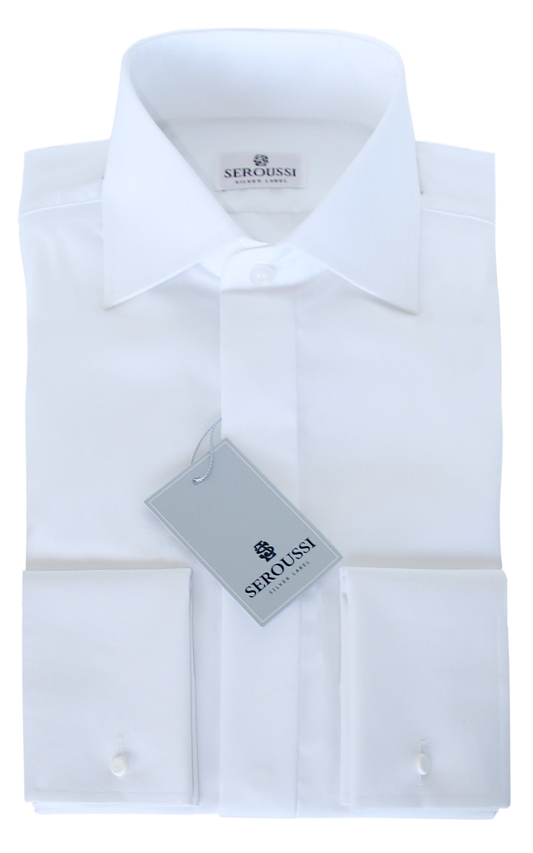 Cămăși pentru ținutele casual office și business 6 Camasa Alba Seroussi