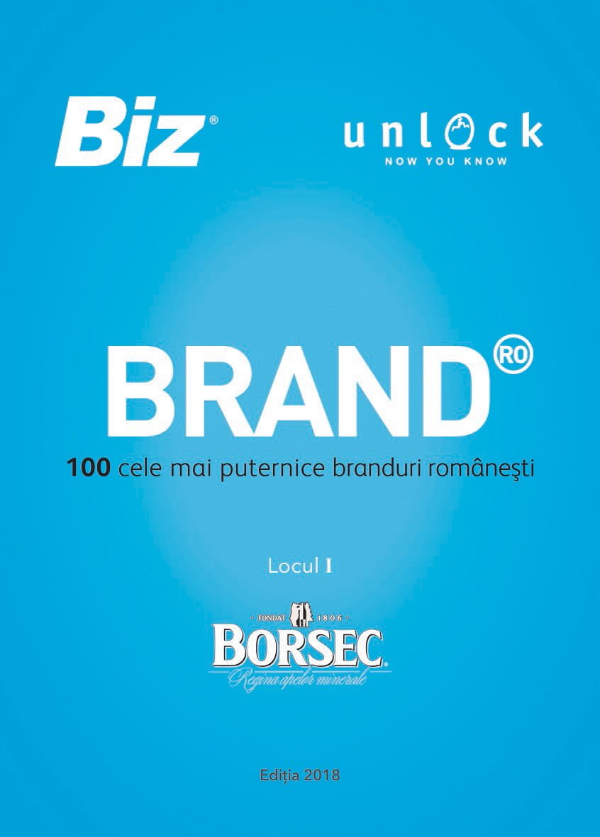 Borsec, cel mai puternic brand românesc conform Unlock Research 2 Diplomabrandro