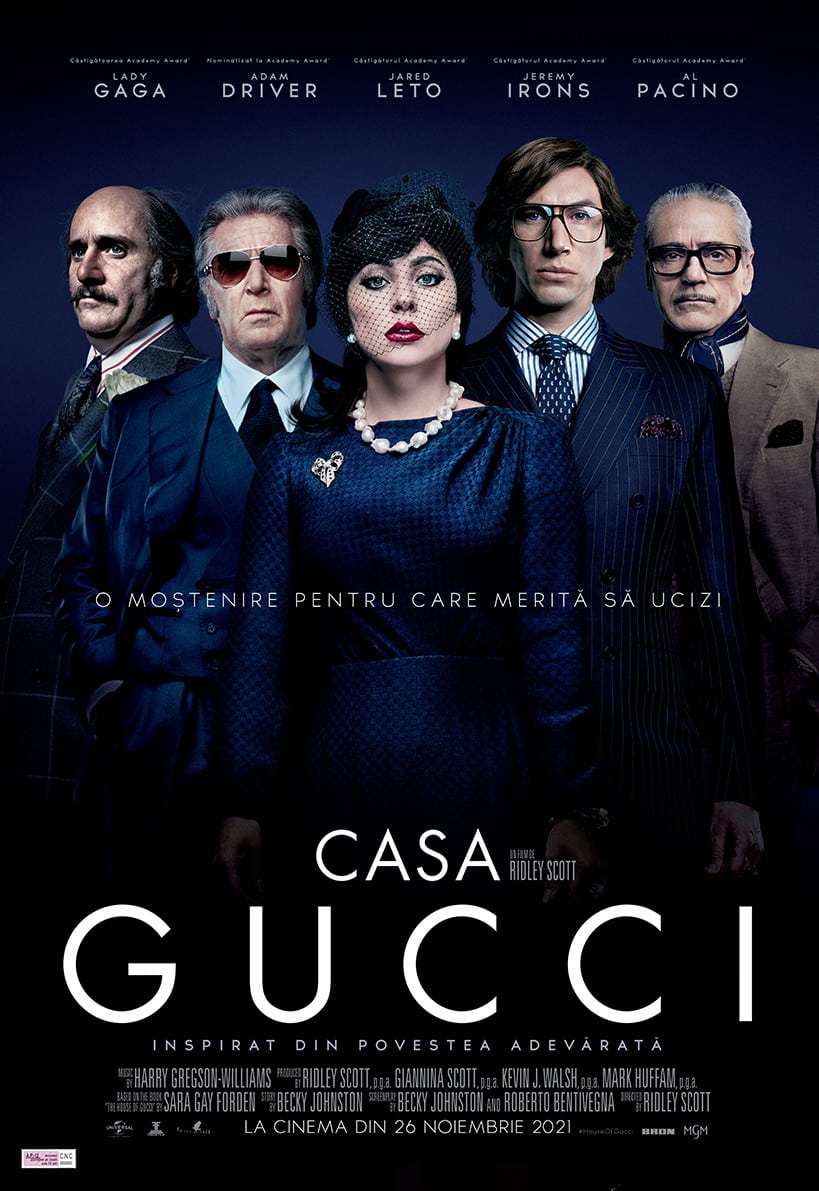 House of Gucci / Casa Gucci - filmul despre lumea modei