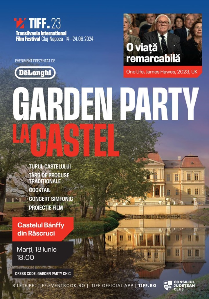 TIFF.23: Garden Party la Castelul Bánffy din Răscruci 1 Tiff.23: Garden Party La Castelul Bánffy Din Răscruci