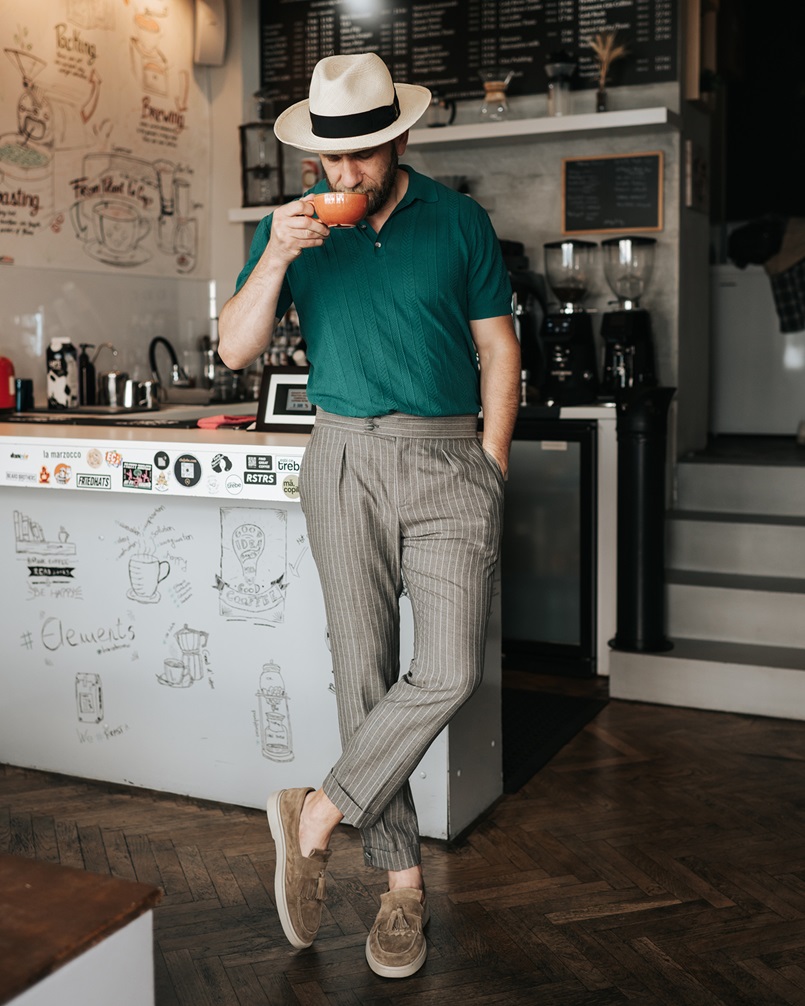 Tricoul Polo Clasic Tricotat Mens Cave