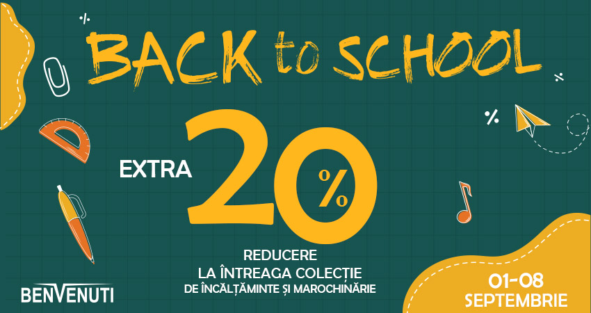 Back to School la Benvenuti vine cu o ofertă specială pentru întreaga familie 1 Back To School La Benvenuti Vine Cu O Ofertă Specială Pentru Întreaga Familie