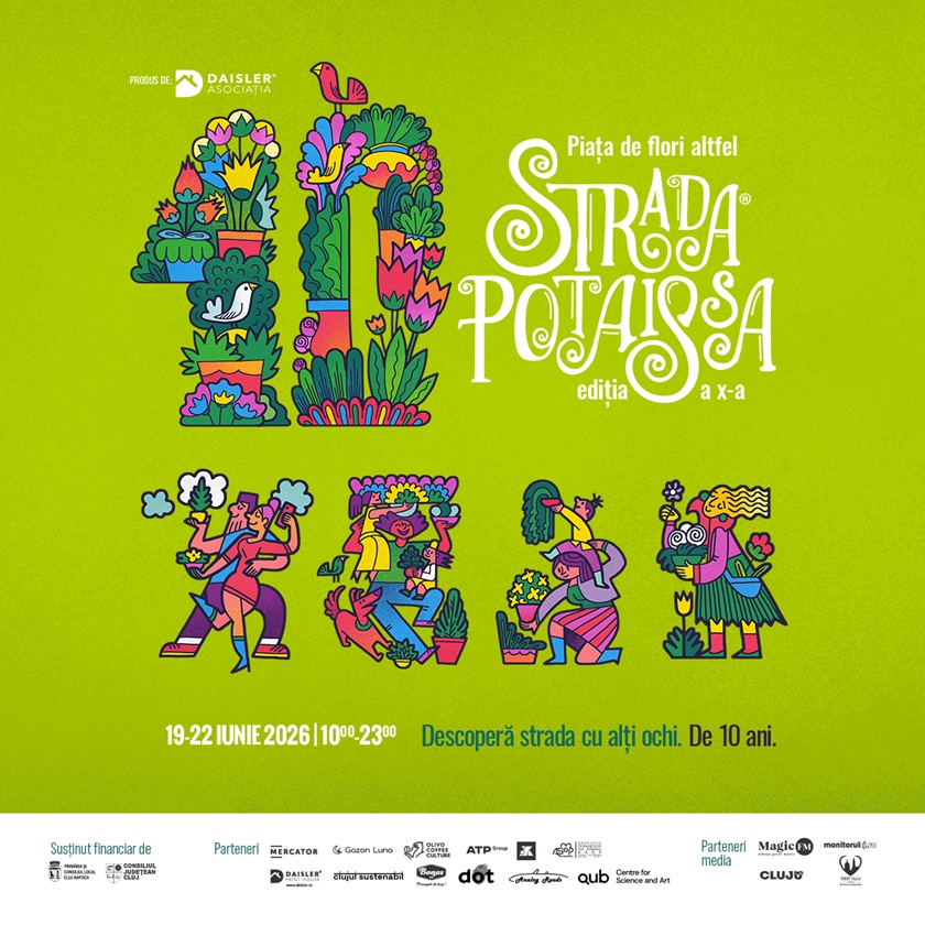 Strada Potaissa - Piața de flori altfel - ediția X 1 Strada Potaissa - Piața De Flori Altfel - Ediția X