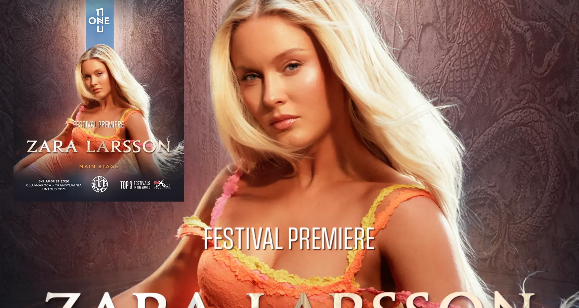 Zara Larsson vine la UNTOLD 2026 1 Zara Larsson Vine La Untold 2026