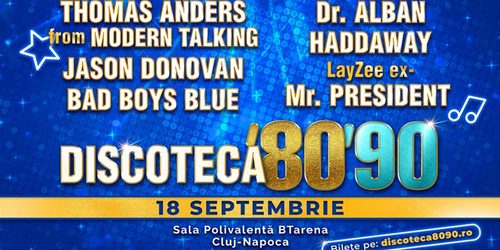 Afis Discoteca 80 90 Cluj 2027 Landscape
