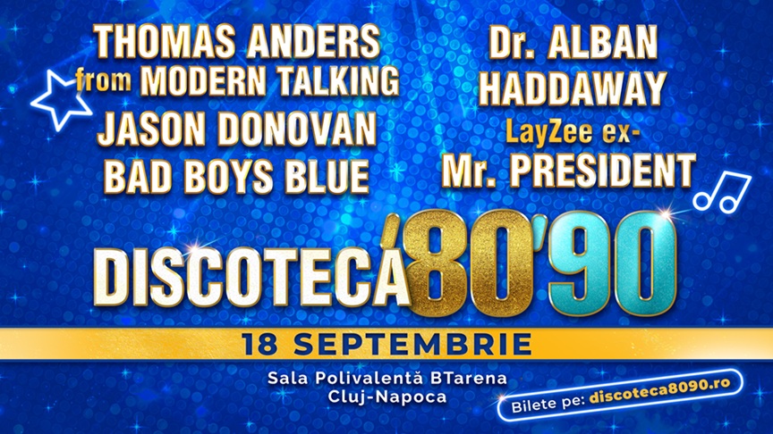 DISCOTECA ’80–’90 CLUJ celebrează 10 ediții DISCOTECA ’80 CLUJ 1 Discoteca ’80–’90 Cluj Celebrează 10 Ediții Discoteca ’80 Cluj